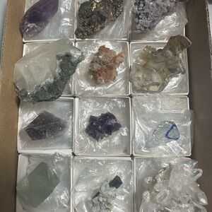 Natural Mineral and Crystal Set